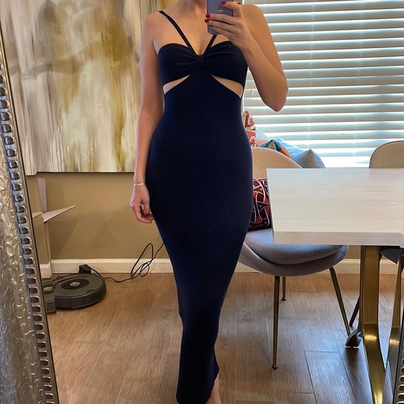 Favorite Daughter Dresses & Skirts - NEW NWT Favorite Daughter Blue Cutout MIDI Dress